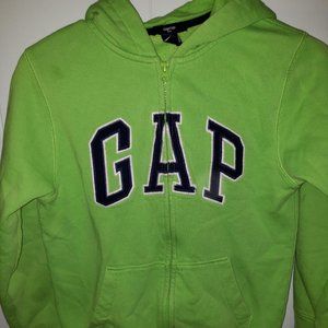 Boys GAP Zip Hoodie 10/12